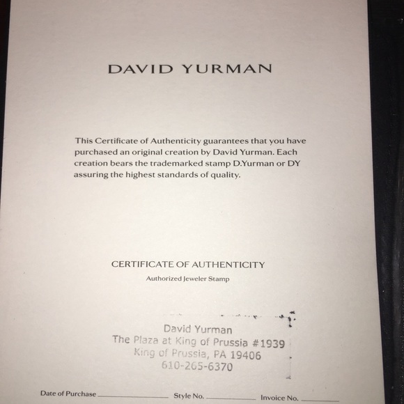 David Yurman Cushion Stack Ring - Picture 6 of 7